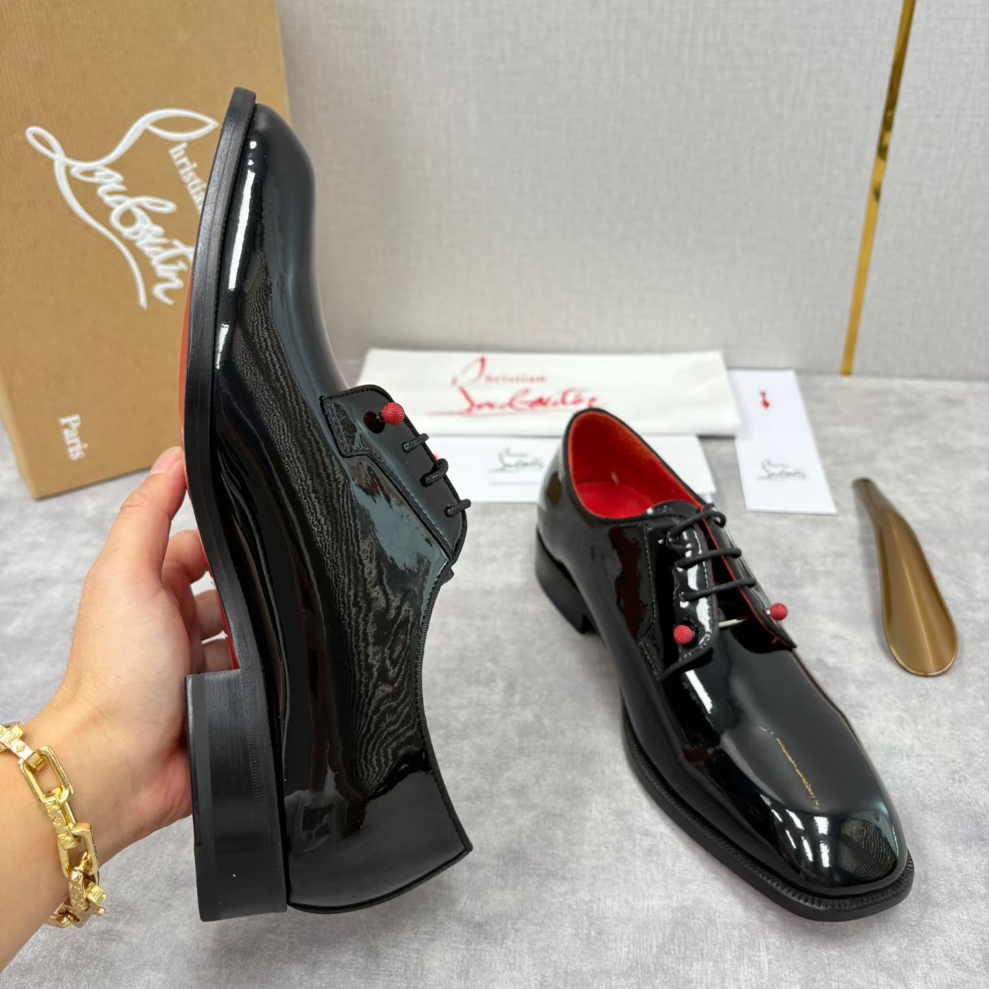 Cistian Louboutin shoe